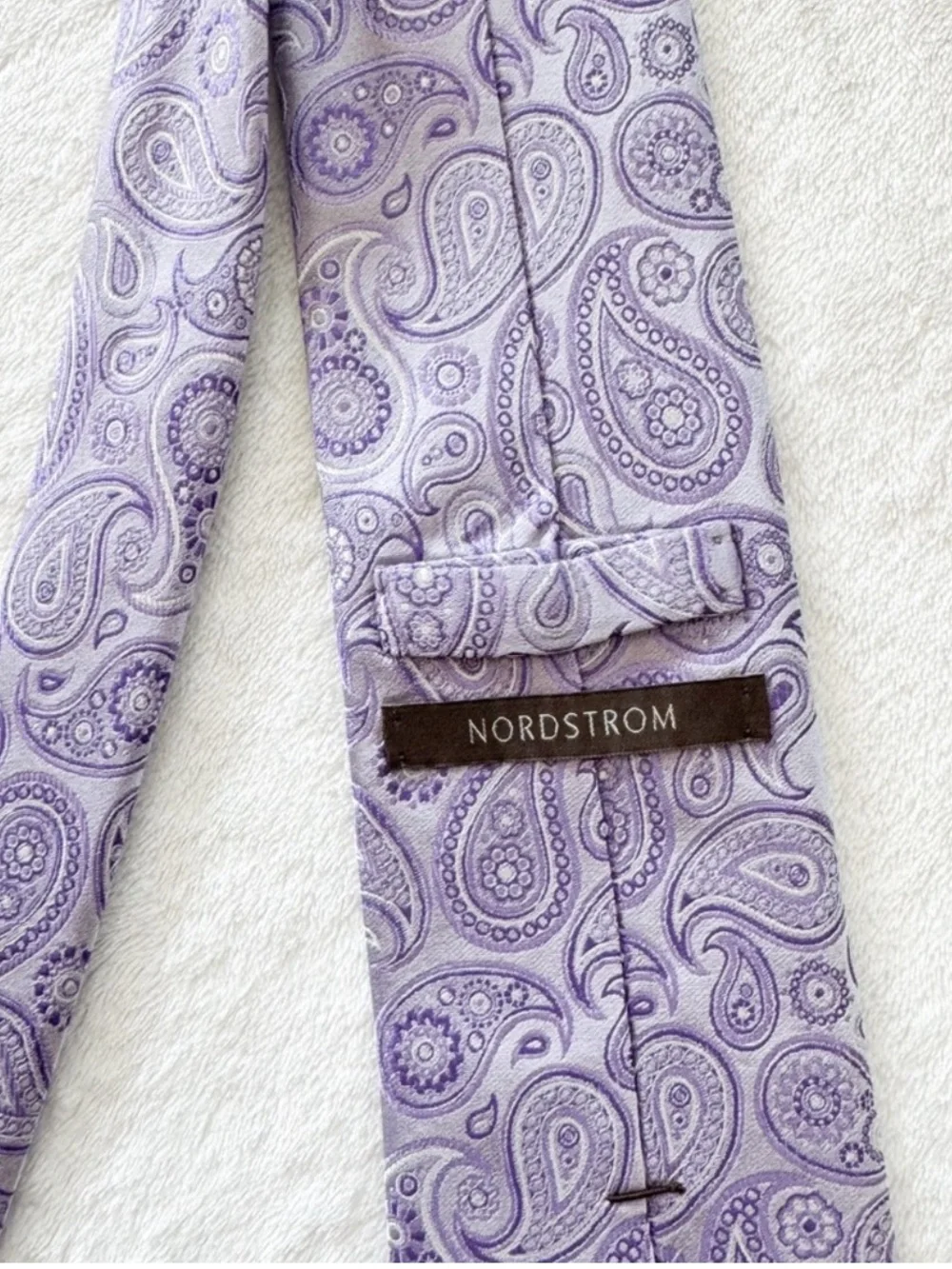 Nordstrom Paisley silk tie